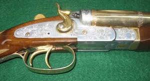 Photo of Rossi Overland, 12ga, Factory Engraved and Gold Plated, Very nice condition