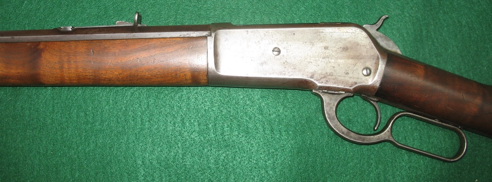 Photo of Winchester 1886 in .40-65. Antique in nice, honest condition.