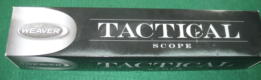 Photo of Weaver Tactical Scope, 3-15x50, 30mm tube, Mil Dot Reticle, MADE IN JAPAN!