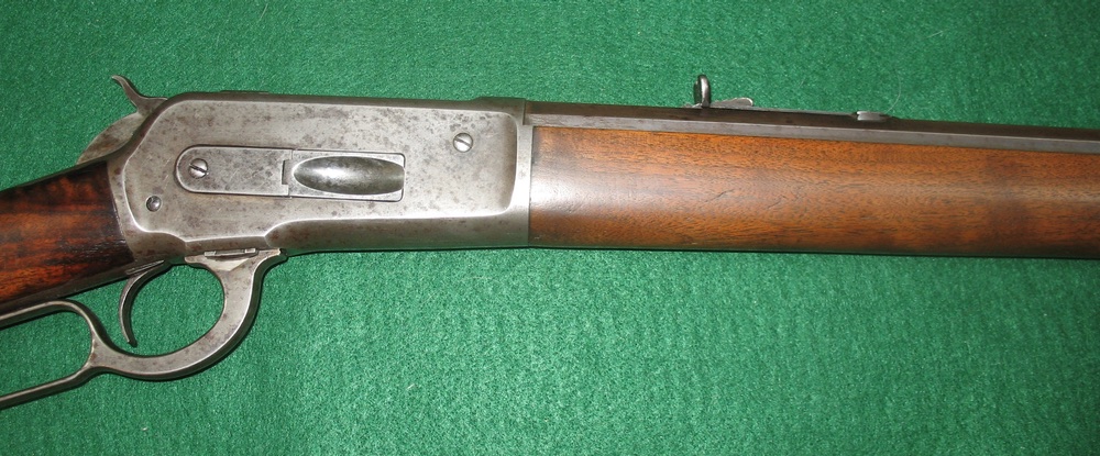 Photo of Winchester 1886 in .40-65. Antique in nice, honest condition.