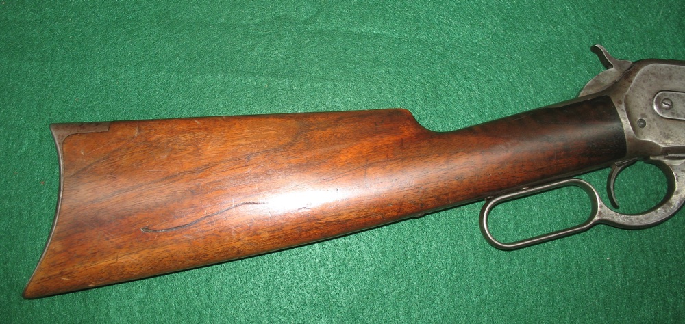 Photo of Winchester 1886 in .40-65. Antique in nice, honest condition.