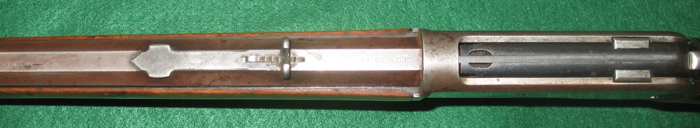 Photo of Winchester 1886 in .40-65. Antique in nice, honest condition.